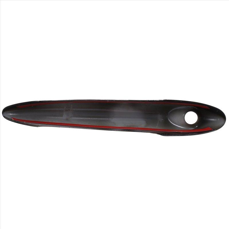 DT08 2 Pcs ABS Black Door Handle Cover for MINI Cooper S R50 R53 R56