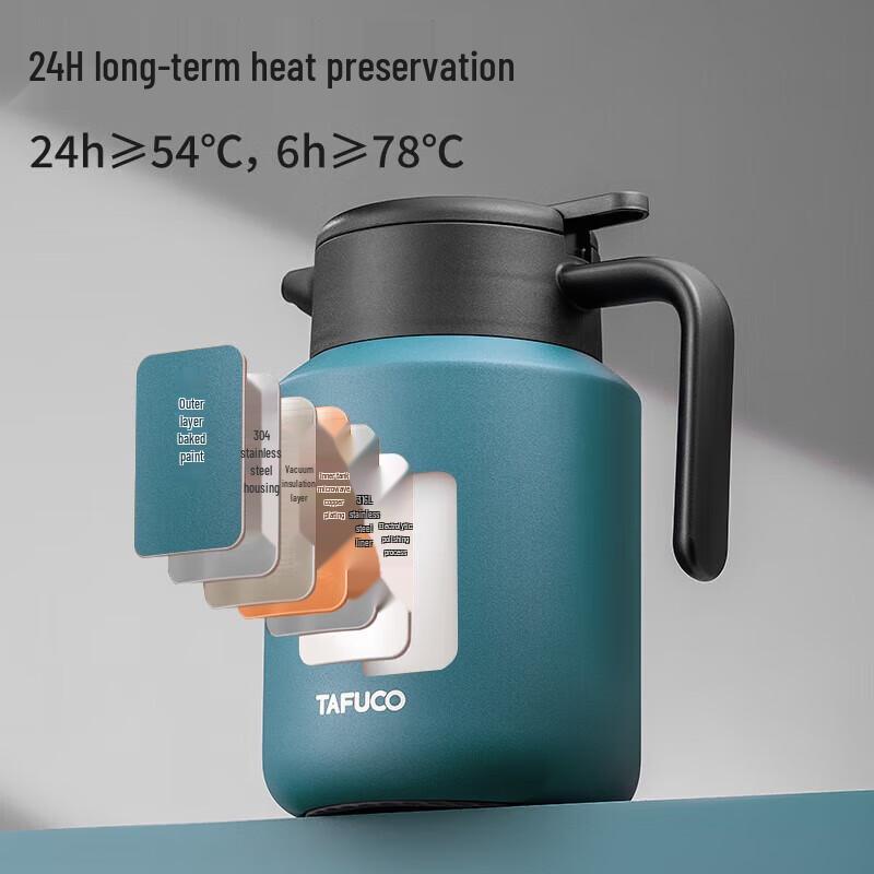 TAFUCO 316 Stainless Steel Insulated Tea Thermos