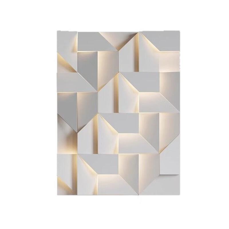 Nordic Geometric Art Wall Lamp