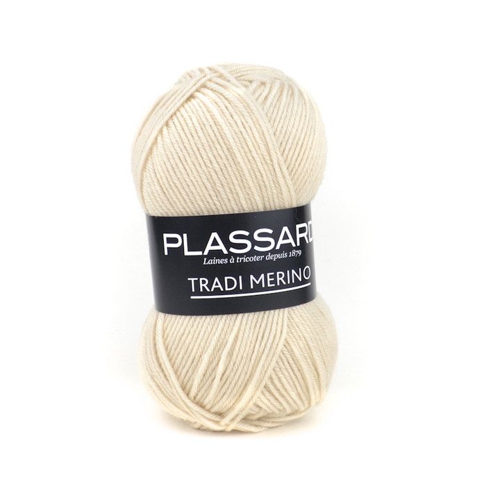 Wool Pull Tradi-Merino Plassard 03 Beige