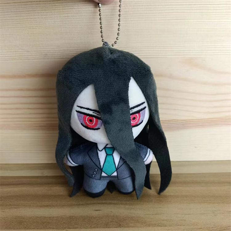 Anime Danganronpa Plush Toys Pendant V3 Dangan Ronpa Komaeda Nagito Hinata Hajime Enoshima Junko Plushie Doll Key Chains Gifts