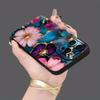 New Creative Fashion Glass Flower Cover Design Mobile Phone Case
