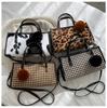 Large Capacity Plush Tote Bag Women's Handbag 2023 Spring New Fashion Street Trend Shoulder Crossbody Bag