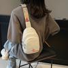Trendy Brand Breast Bag Women'S Large-Capacity Sports Fitness Bag Sen Shoulder Bag College Student High School Student Sports Messenger Bag