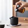ZhuiJia White Pottery Portable Travel Tea Set