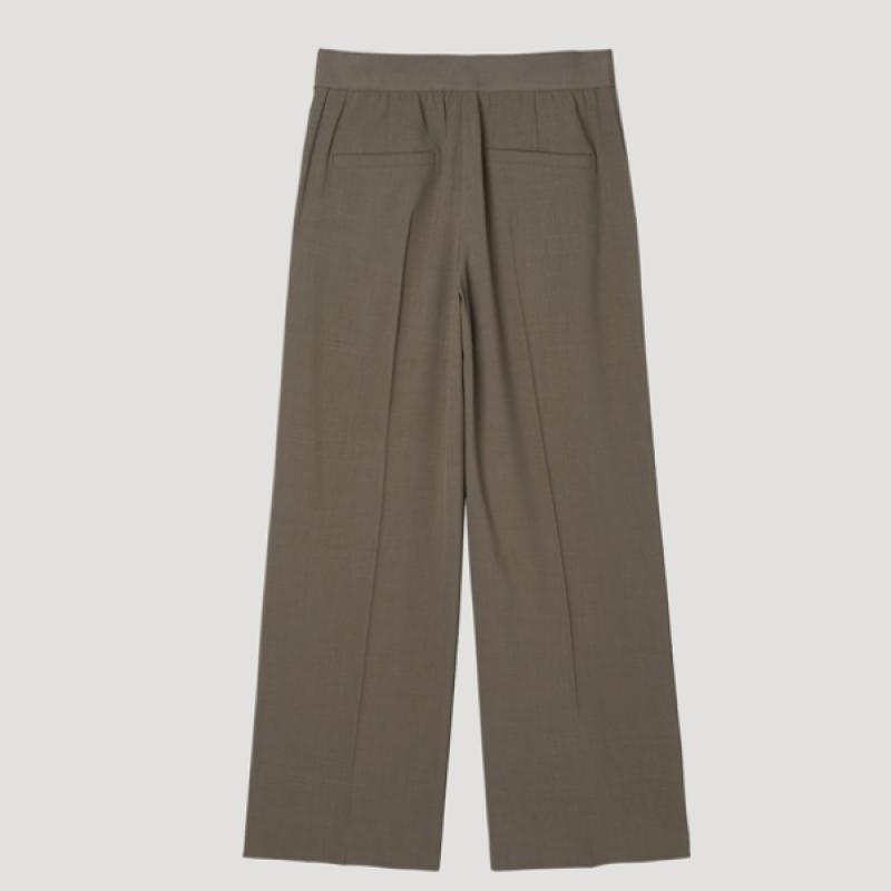 [shs Miss] Back Banding Wide Set Up Pants Swsslp2207l