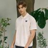 GOXO Smile Heart Pocket Shirt Cream