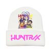 Peripheral Knitted Hat Curled Wool Hat Printed Doudou Hat Outdoor Cold Hat Adult