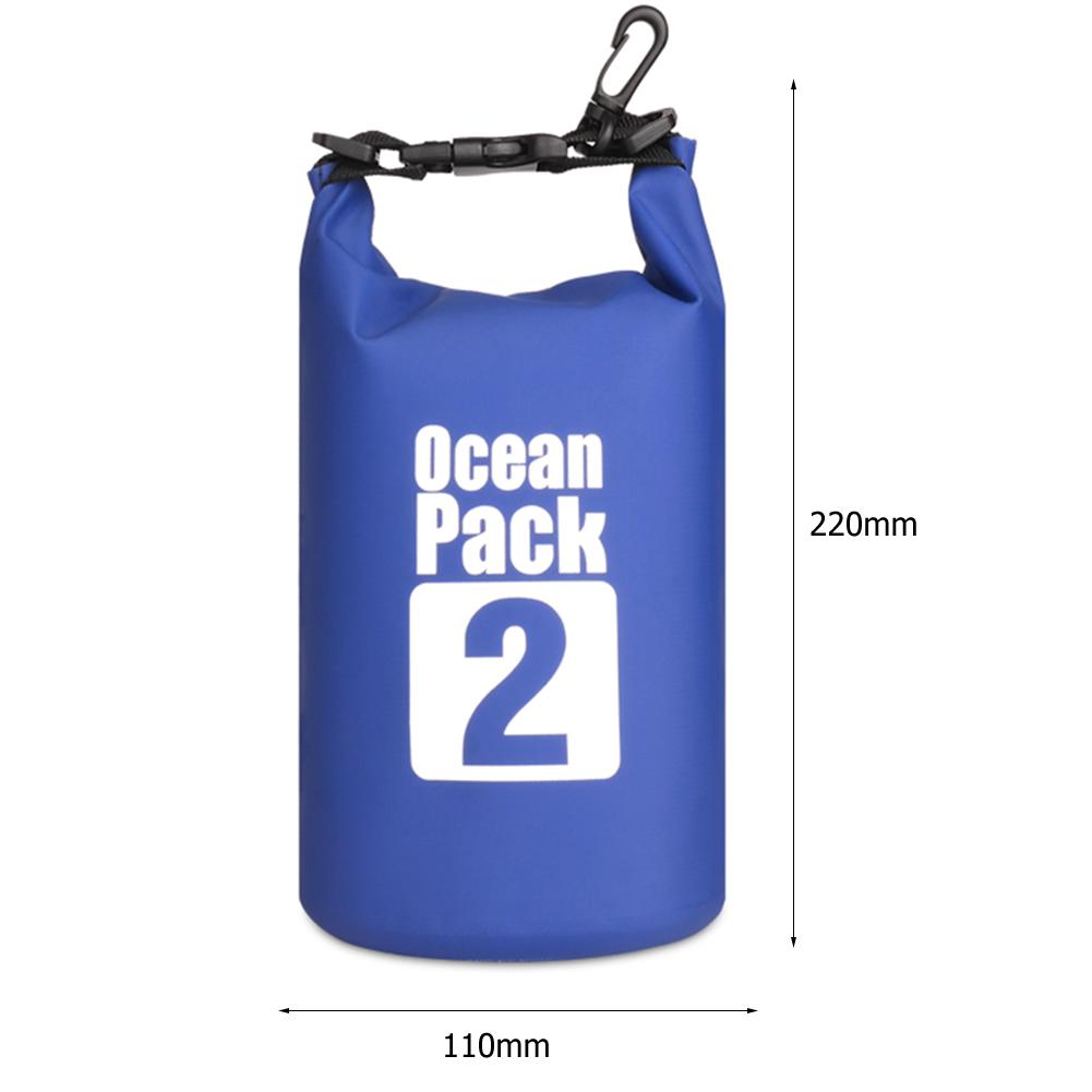 2-15L Waterproof Dry Bag Ultralight Floating Sailing Water Bag Swimming Bag Ultralight Rafting Kayaking Bag for Outdoor Diving
