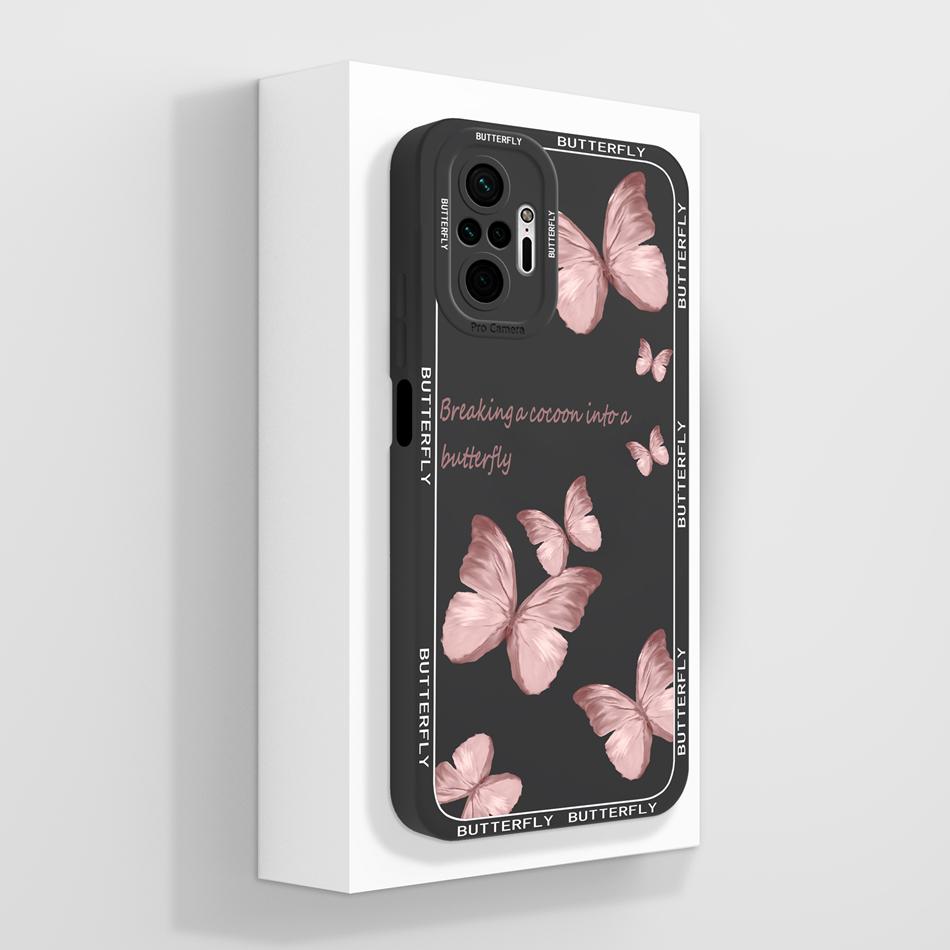 Panda Case For Redmi Note 10 Pro Max Phone Covers For Redmi Note 10Pro 4G 5G Soft Liquid Silicone Camera Protection Back Cover