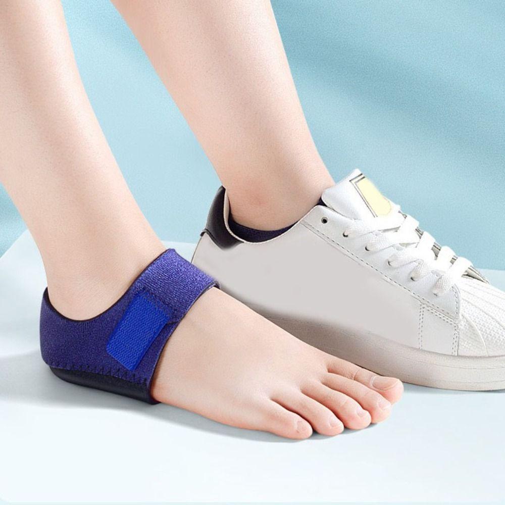 2 Paare Waschbare Fersen-Stoßdämpfer Silikongel Fußgewölbe-Polster Fersenschutzhülle Männlich/Weiblich