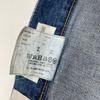 YAECA Indigo 13-11U DENIM PANTS WIDE STRAIGHT Bottoms 29 blueUsed