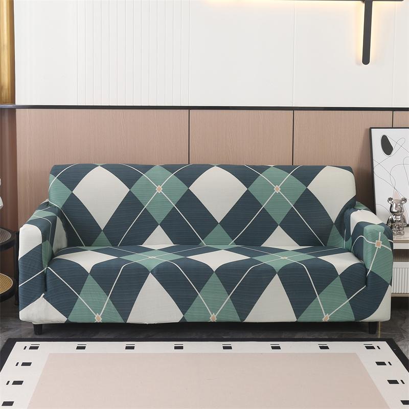 New Style Geometric Printed Sofa Covers For Living Room,Couch Cover ,Home Decoration,Sofa Protector For Kids And Pets,Easy Wash