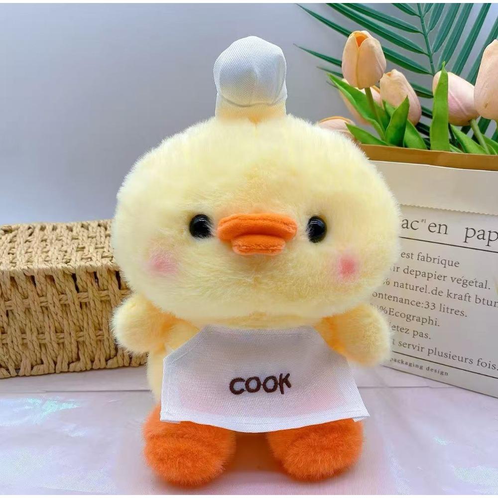 7 Styles Polite Little Animal Plush Toy Chicken Koala Rabbit Raccoon Cute Small Doll Toy Zoo Children'S Table Decorations