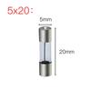 Assorted Boxed Glass Fuse Tubes 5x20mm & 6x30mm 0.1A-30A 250V