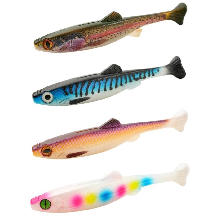 19cm/63g Simulation Baits Soft Swimming Lures Slow Sinking Lures Artificial Fish Lures Swimbaits Soft Fishing Baits