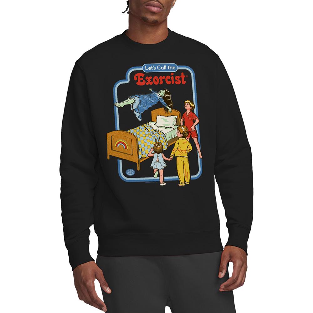 Steven Rhodes Unisex Adult Lets Call The Exorcist Sweatshirt