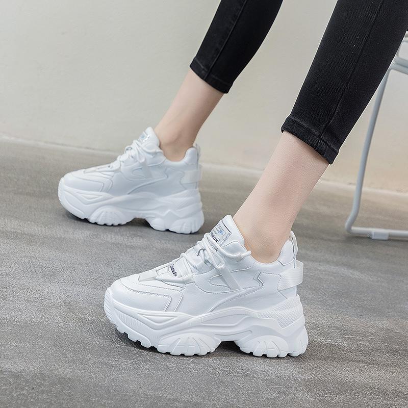 Women's shoes new Internet celebrity single shoes platform casual sports shoes small size women's shoes