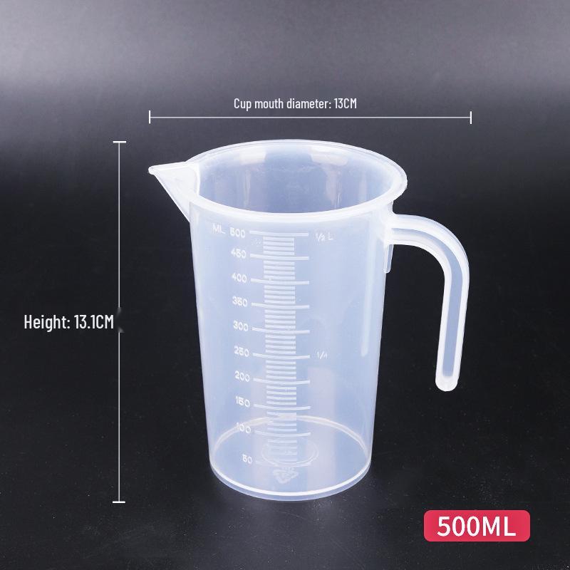1000ml/5000ml Plastic Measuring Cup with Scale for Milk Tea Shops and Household Use