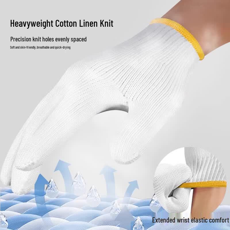 Industrial Cotton Work Gloves