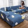 Modische geometrische L-Form Sofabezug für Wohnzimmer 1/2/3/4 Sitzer Universalgröße Elastischer Überwurf Bezug Kissenbezüge verfügbar