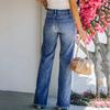 GMXIA Vintage Baggy Jeanshose Damen
