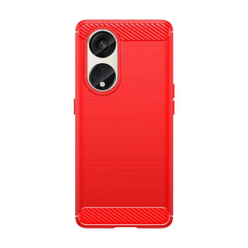 For Reno 8T 5G Case Cover OPPO Reno 8T Reno8 T 5G Capas New Phone Bumper Back Shockproof Soft TPU Carbon Fiber Fundas Reno 8T 5G