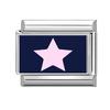 Y2K Love Strawberry Ball NO.8 Eye Butterfly Star Black Italian Charm Links Fit 9mm Stainless Steel Bracelet DIY Making Jewelry