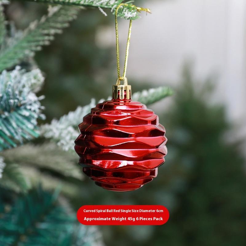 

6 шт./набор Рождественский шар Шампанское Тыквенный шар Рождественские Декоративные Подвесные Украшения Вечеринка Рождественские Сферы Подвеска A9