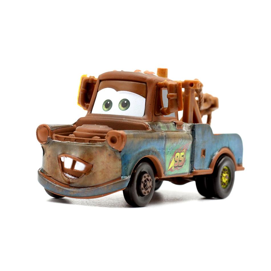 New Children Car  Pixar Car Lightning Mcqueen Mack Truck The King Mater 1:55 Diecast Metal Alloy Model Car Birthday Gift