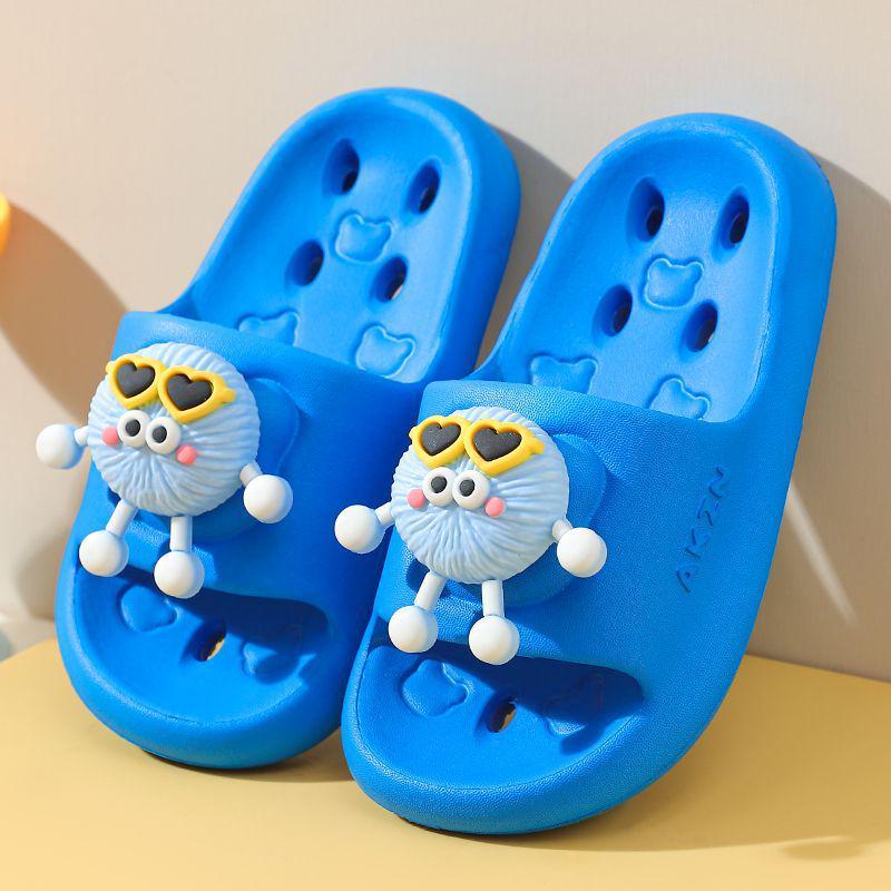 Auslaufsichere EVA-Hausschuhe für Kinder - Rutschfeste Sandalen für Jungen für alle Jahreszeiten