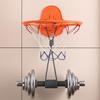 Indoor Basketball Hoop 32cm Dribbling Silent Basketball Training Hoop Noiseless Bouncing Wall-Mounted Toddler Outdoor Toys