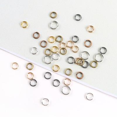 4-20mm Double Loop Jump Rings for DIY Jewelry & Keychains