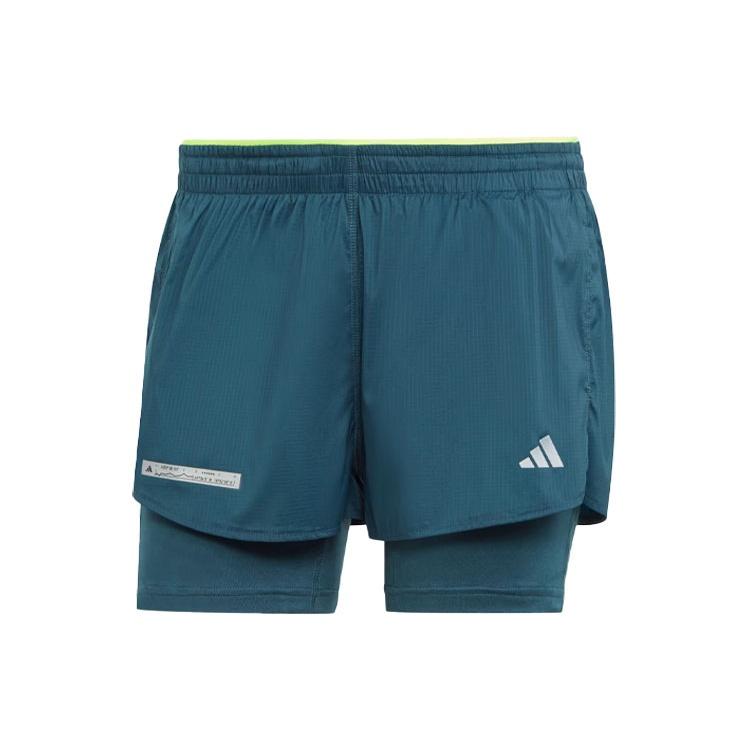 (WMNS) adidas Ultimate Two-In-One Shorts  Turquoise  Women s HZ4481 S