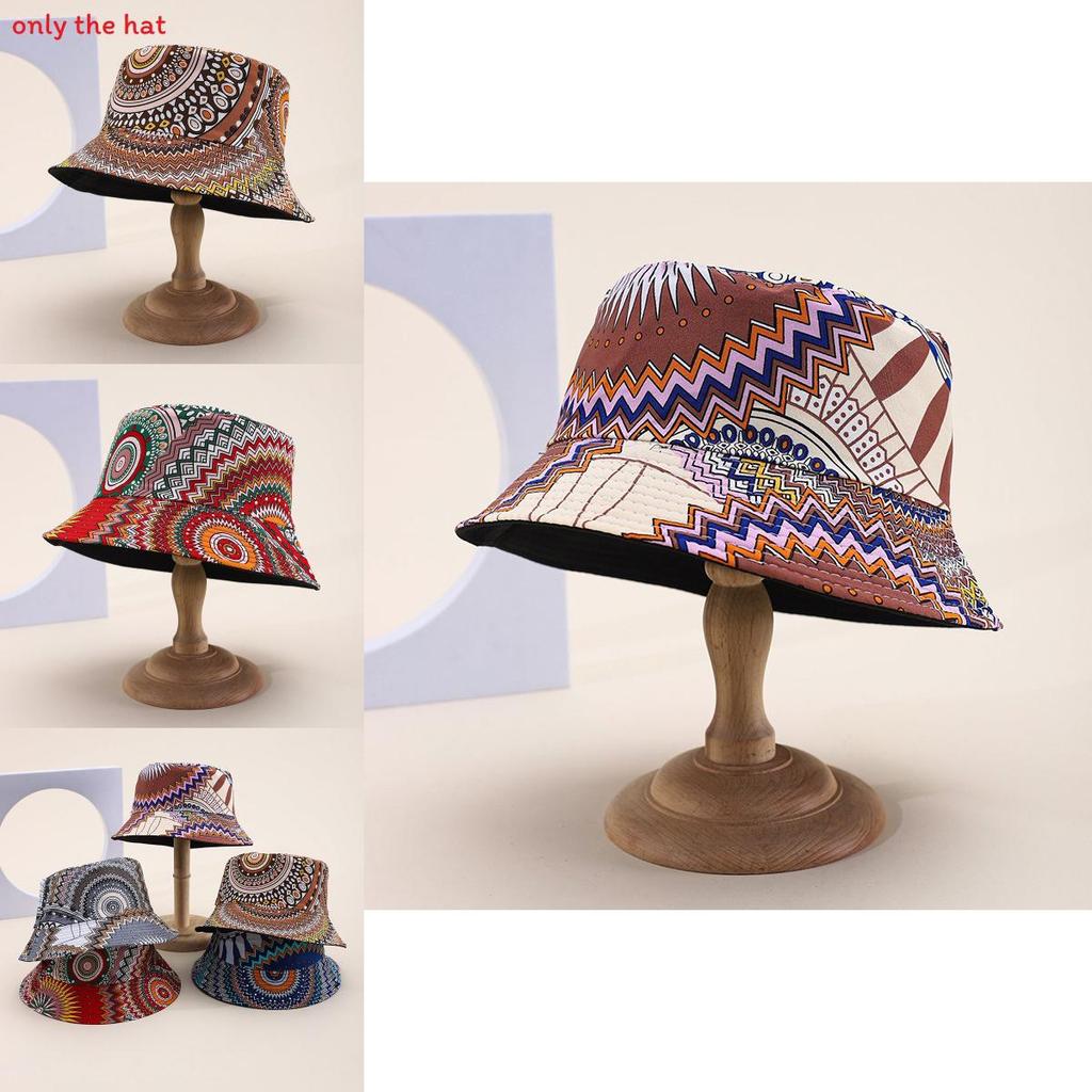 Böhmischer Baumwoll-Sonnenhut mit breiter Krempe für Sommerreisen und Sonnenschutz