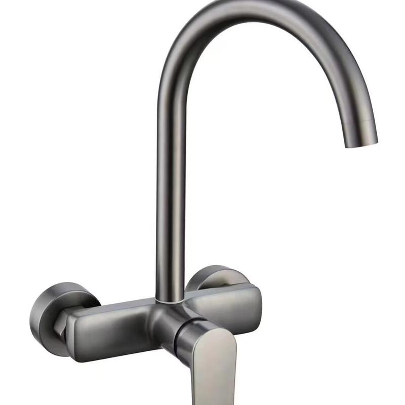 

Настенный кухонный смеситель TLXT цвета Gunmetal Grey