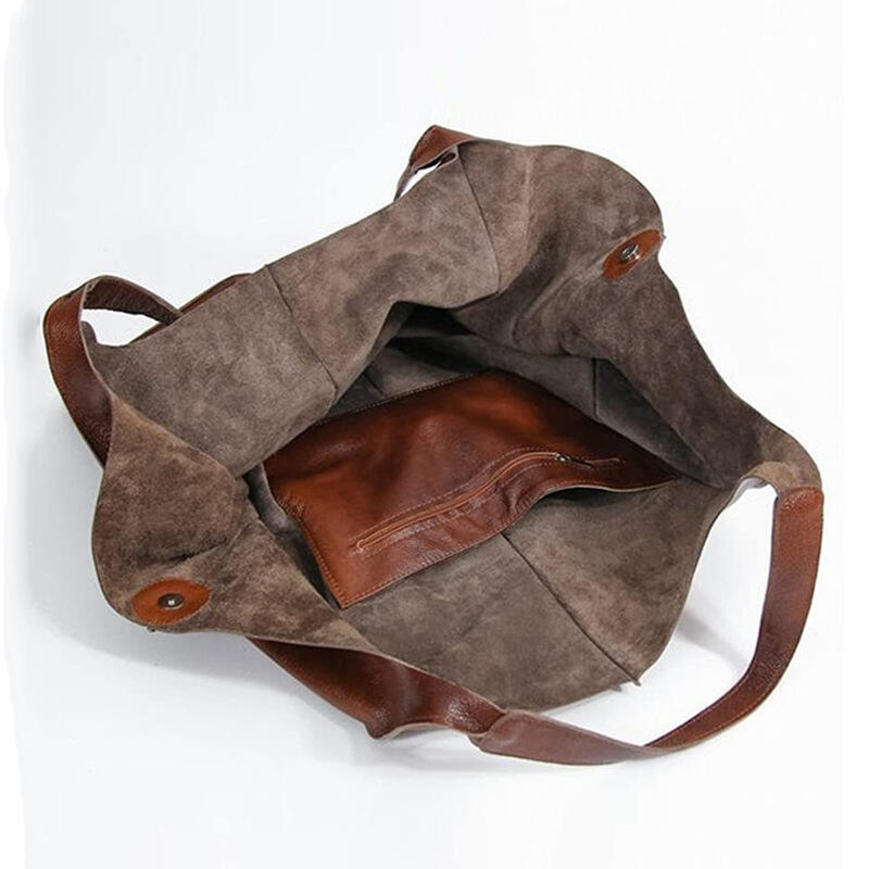 Soft Leather Tote Bags New Fashion Women's Bags Leisure Versatile Korean Style High Capacity Lady European American Shoulder Bag
