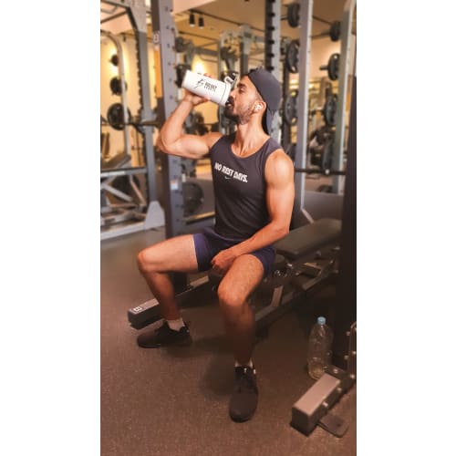 Kulbay Sports STEEL | Insulated 650ml Stainless Steel Protein Shaker | Vacuum Shaker | 18oz (Approx. 500ml) Capacity | with Ball