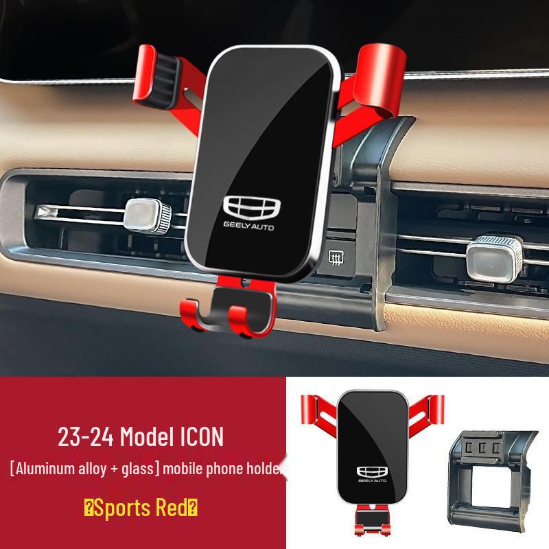 

Compatible Phone Holder for Geely: Xingrui, ICON, Binrui, COOL, Binyue, Jiaji S, Xingyue L, Haoyue 【Elegant Black】