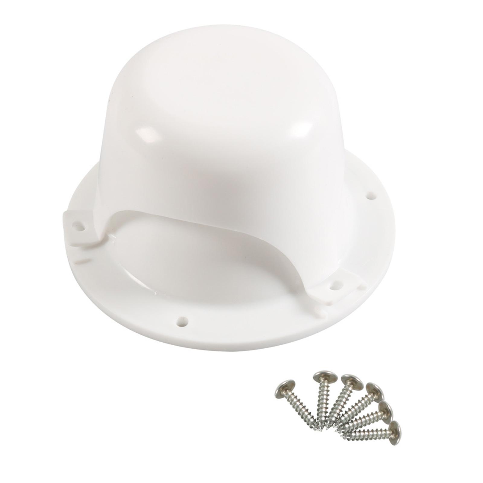 

Easy To Install Motorhomes Campers Exhaust Outlet Roof Ventilation Covers For Long Term Use In Various Weather Condition білий