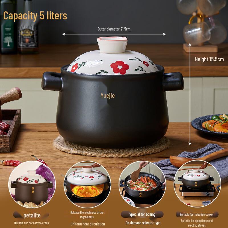 

Yuejie Ceramic Casserole for Gas Stoves