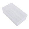 23.7x13.7x6.6cm Plastic Bobbin Box Sewing Bobbins Threads Storage Sorting Case Organizer 100% Brand New And High Quality