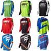 Herren Langarm Fahrradtrikot Schnelltrocknend Mountainbike Trail Riding Shirt Atmungsaktive Sportbekleidung