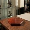 Espositore in Legno Legno Duro Modello Figura Legno Lucidato Esagono