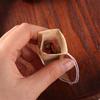 100 Pieces/set Natural Drawstring Teabags Multi Functional Disposable Tea Bags  Coffee Foot Bath