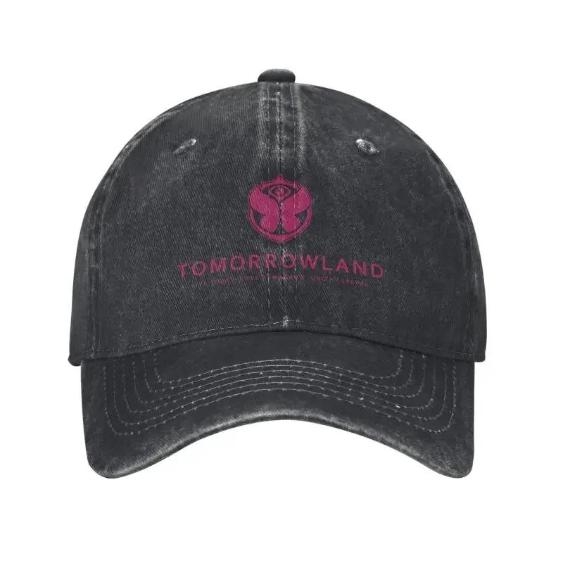 Custom Cotton Tomorrowland Baseball Cap for Unisex Women Adjustable Unisex Belgian Electronic Dance Music Festival Dad Hat Summer