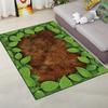 Living Room Carpet Bedroom Bedside Carpet Simple Floor Mat Foot Mat and Machine Washable Entrance Mat