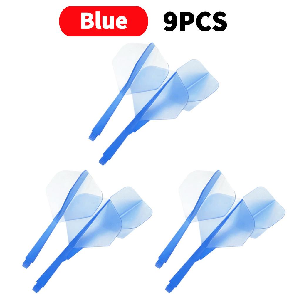 3-30Pcs 2BA Darts Tail Durable Anti-fall Darts Flights Transparent Plastic Darts Shafts Dart Throwing Entertainment Games