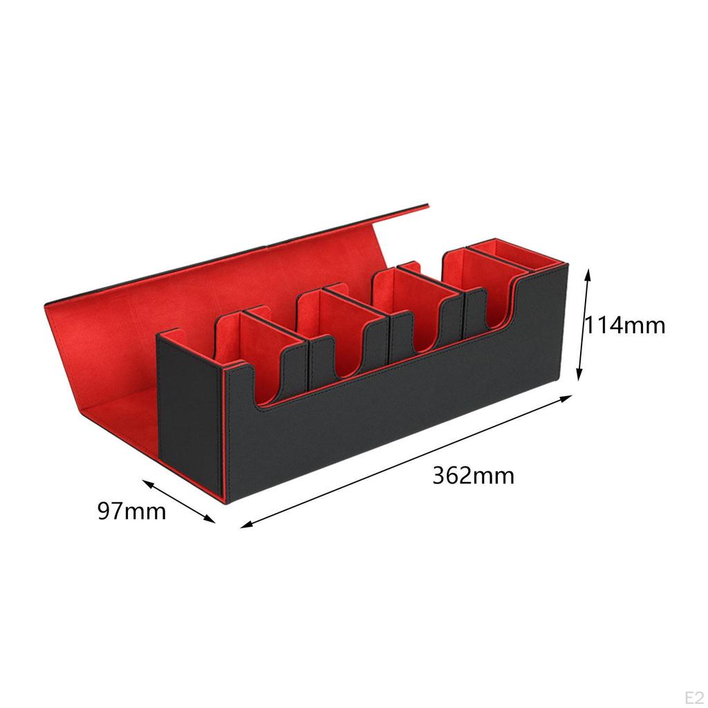 Trading Card Deck Box for Collectible Playing Durable Holder