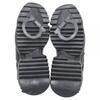 Salvatore Ferragamo RaInTop Low Top Sneakers In Black Mixed Media Black
